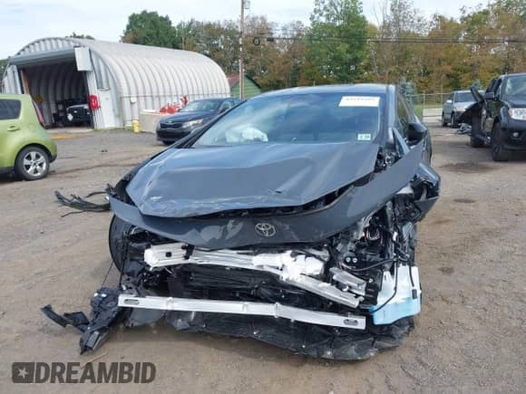 2024 Toyota Prius Limited with VIN JTDADABUXR3024753, listed as a IAAI auction lot 43319289 with 2,526 mi miles and . Bid and sale history available at DreamBid. Image 6.