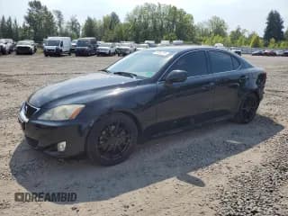 ✅ 2008 Lexus IS 250 • VIN: JTHCK262185021707 • Lot: 70052785. Listed on Copart with 161,568 mi. Free auction sales archive from the USA and detailed vehicle history report at DreamBid. Image 1.