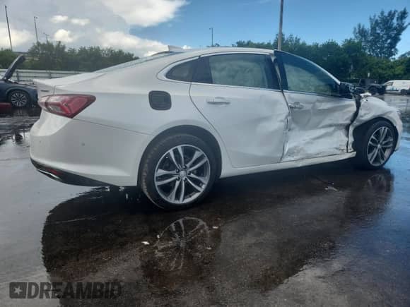 2019 Chevrolet Malibu Premier with VIN 1G1ZE5SX9KF213666, listed as a Copart auction lot 69516585 with 30,717 mi miles and Non repairable. Bid and sale history available at DreamBid. Image 3.