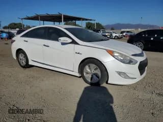 ✅ 2014 Hyundai Sonata • VIN: KMHEC4A41EA108355 • Lot: 75916944. Listed on Copart with 86,450 mi. Free auction sales archive from the USA and detailed vehicle history report at DreamBid. Image 4.