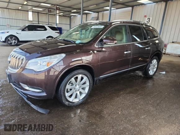 ✅ 2015 Buick Enclave Premium • VIN: 5GAKVCKD1FJ153387 • Lot: 68329065. Listed on Copart with 44,417 mi. Free auction sales archive from the USA and detailed vehicle history report at DreamBid. Image 1.