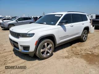 2024 Jeep Grand Cherokee Limited с VIN 1C4RJJBG5R8550930, выставлен на аукционе Copart как лот 65075565 с пробегом 20 844 миль миль и Чистый • Clean title. История ставок и продаж доступна на DreamBid. Изображение 1.