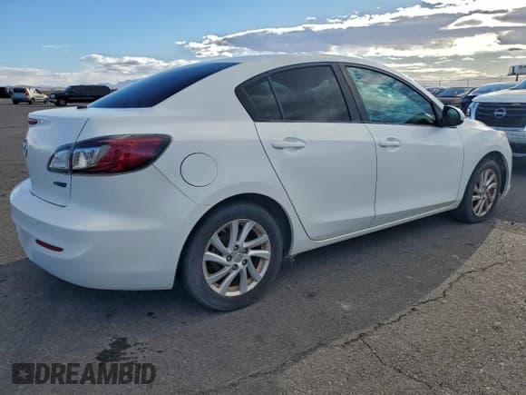 ✅ 2012 Mazda 3 i Touring • VIN: JM1BL1V89C1654241 • Lot: 95149165. Listed on Copart with 193,308 mi. Free auction sales archive from the USA and detailed vehicle history report at DreamBid. Image 3.