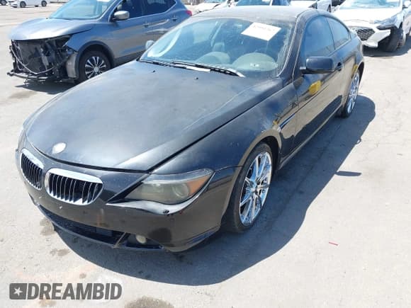✅ 2004 BMW 6 Series 645Ci • VIN: WBAEH73484B190000 • Lot: 42991267. Wystawiony na IAAI z przebiegiem 94 421 mil. Bezpłatny archiwum sprzedaży aukcyjnych z USA i szczegółowy raport historii pojazdu na DreamBid. Zdjęcie 6.
