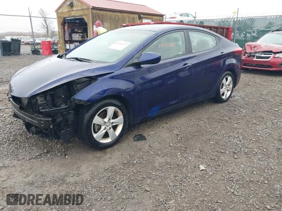 ✅ 2013 Hyundai Elantra GLS • VIN: 5NPDH4AE2DH270755 • Lot: 43558787. Listed on IAAI with 44,723 mi. Free auction sales archive from the USA and detailed vehicle history report at DreamBid. Image 18.
