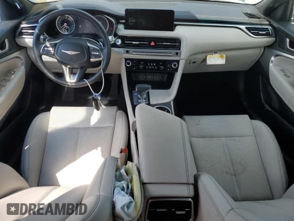 ✅ 2025 Genesis G70 2.5T • VIN: KMTG34SC8SU144395 • Lot: 85848055. Listed on Copart with 6,852 mi. Free auction sales archive from the USA and detailed vehicle history report at DreamBid. Image 8.