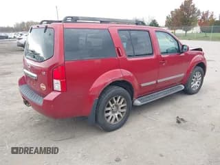 ✅ 2010 Nissan Pathfinder SE • VIN: 5N1AR1NB0AC621132 • Lot: 43625885. Listed on IAAI with 176,341 mi. Free auction sales archive from the USA and detailed vehicle history report at DreamBid. Image 4.