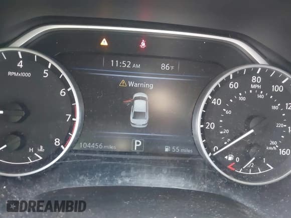 ✅ 2019 Nissan Maxima SL • VIN: 1N4AA6AV5KC374738 • Lot: 42442510. Wystawiony na IAAI z przebiegiem 104 456 mil. Bezpłatny archiwum sprzedaży aukcyjnych z USA i szczegółowy raport historii pojazdu na DreamBid. Zdjęcie 7.