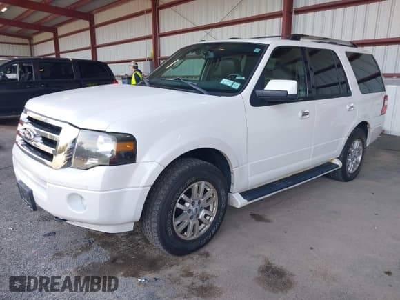 ✅ 2012 Ford Expedition Limited • VIN: 1FMJU2A57CEF57411 • Lot: 43190959. Listed on IAAI with 209,335 mi. Free auction sales archive from the USA and detailed vehicle history report at DreamBid. Image 2.