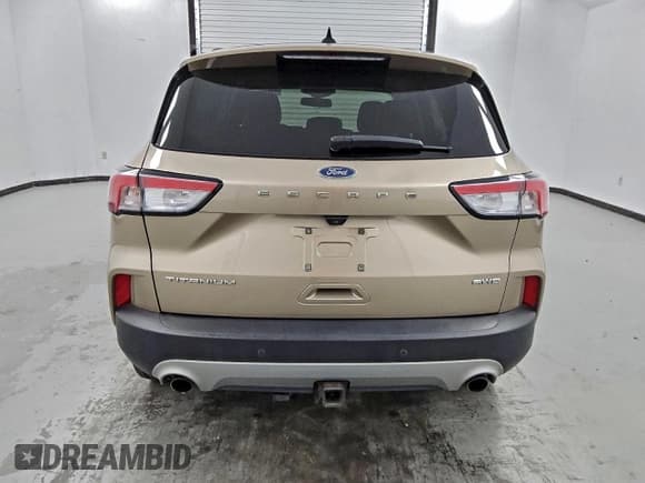 ✅ 2020 Ford Escape Titanium • VIN: 1FMCU9J96LUC77814 • Lot: 91740505. Listed on Copart with 112,914 mi. Free auction sales archive from the USA and detailed vehicle history report at DreamBid. Image 6.