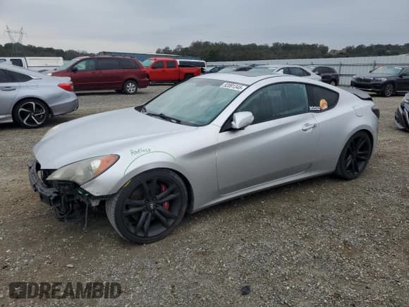 ✅ 2010 Hyundai Genesis Coupe • VIN: KMHHU6KH1AU020177 • Lot: 92091345. Listed on Copart with 155,304 mi. Free auction sales archive from the USA and detailed vehicle history report at DreamBid. Image 1.