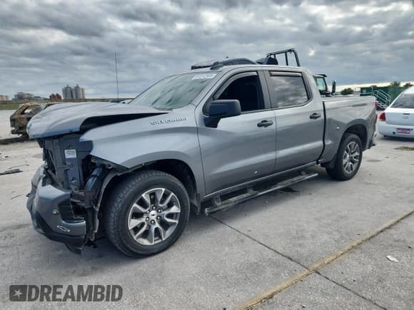 ✅ 2020 Chevrolet Silverado 1500 Custom • VIN: 1GCPWBEF0LZ143729 • Lot: 91512905. Listed on Copart with 78,639 mi. Free auction sales archive from the USA and detailed vehicle history report at DreamBid. Image 1.