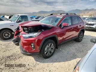 ✅ 2025 Toyota RAV4 Hybrid XLE Premium • VIN: 4T3B6RFV0SU187382 • Лот: 71326285. Опубликован ранее на Copart с пробегом 1 393 миль. Бесплатный доступ к архиву аукционных продаж из США и подробный отчёт об истории автомобиля на DreamBid. Изображение 1.