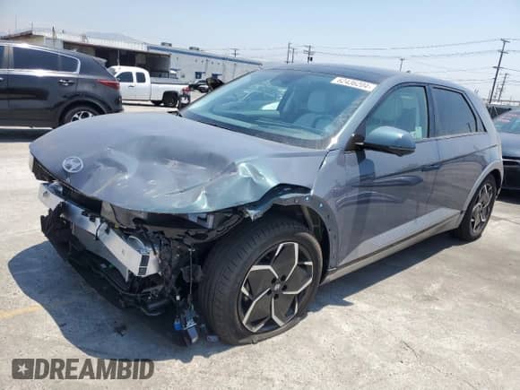 2024 Hyundai Ioniq 5 Limited z VIN KM8KR4DE2RU286866, wystawiony jako Copart lot #62436204 z przebiegiem 677 mil mil oraz Szkoda całkowita • Salvage title. Historia ofert i sprzedaży dostępna na DreamBid. Obrazek 1.