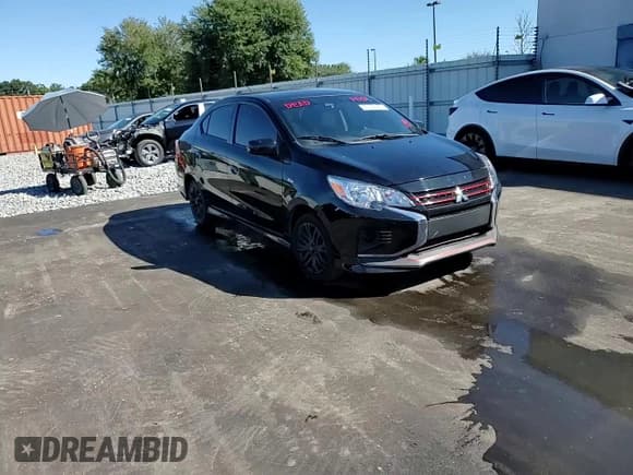 ✅ 2024 Mitsubishi Mirage ES • VIN: ML32FUFJ9RHF04288 • Lot: 90732495. Listed on Copart with Not provided. Free auction sales archive from the USA and detailed vehicle history report at DreamBid. Image 13.