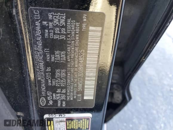 ✅ 2008 Hyundai Santa Fe GLS • VIN: 5NMSG13D08H148525 • Лот: 75559044. Размещён на Copart с пробегом 429 153 миль миль. Получите бесплатный доступ к архиву аукционных продаж из США и посмотрите подробный отчёт об истории автомобиля на DreamBid. Изображение 13.