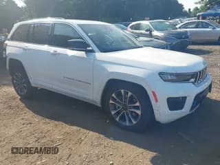 ✅ 2023 Jeep Grand Cherokee Overland • VIN: 1C4RJYD63P8880138 • Lot: 42955360. Listed on IAAI with 15,112 mi. Free auction sales archive from the USA and detailed vehicle history report at DreamBid. Image 1.