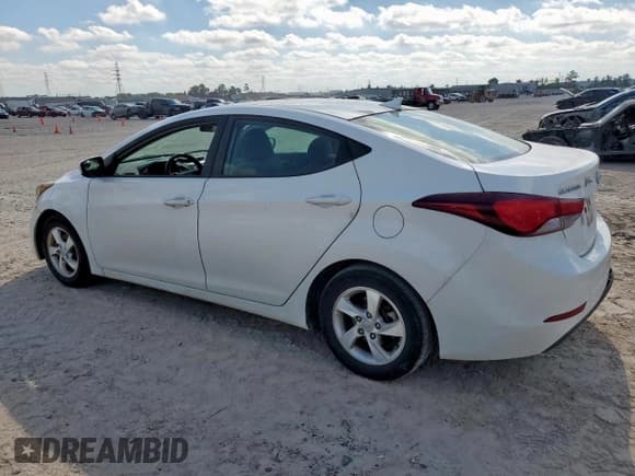 ✅ 2014 Hyundai Elantra Limited • VIN: 5NPDH4AE1EH500058 • Lot: 91993625. Listed on Copart with 118,509 mi. Free auction sales archive from the USA and detailed vehicle history report at DreamBid. Image 2.