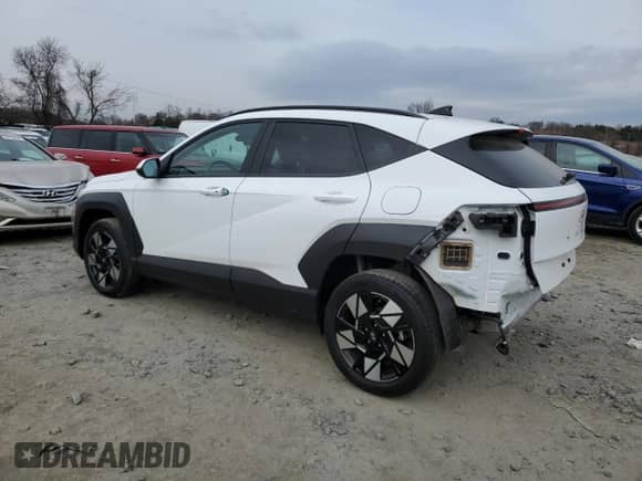 2024 Hyundai Kona SEL с VIN KM8HBCAB6RU051194, выставлен на аукционе Copart как лот 87420244 с пробегом 10 686 миль миль и Списание • Salvage title. История ставок и продаж доступна на DreamBid. Изображение 2.
