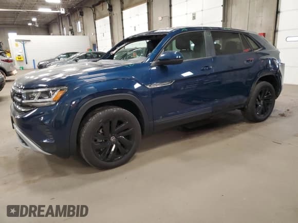 ✅ 2022 Volkswagen Atlas SE • VIN: 1V2HE2CA2NC227957 • Lot: 91240145. Listed on Copart with 23,548 mi. Free auction sales archive from the USA and detailed vehicle history report at DreamBid. Image 1.