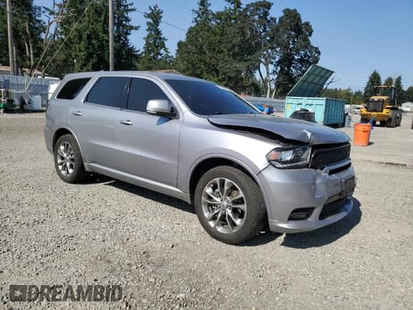 2020 Dodge Durango GT Plus with VIN 1C4RDHDG4LC296564, listed as a Copart auction lot 81805625 with 72,028 mi miles and Salvage title. Bid and sale history available at DreamBid. Image 4.