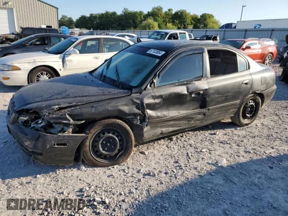 2004 Hyundai Elantra GLS z VIN KMHDN46D74U726145, wystawiony jako Copart lot #67103864 z przebiegiem 115 971 mil mil oraz Szkoda całkowita • Salvage title. Historia ofert i sprzedaży dostępna na DreamBid. Obrazek 1.