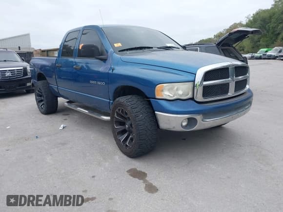 ✅ 2005 Dodge 1500 SLT • VIN: 1D7HU18N55S346382 • Лот: 43433688. Опубликован ранее на IAAI с пробегом 250 863 миль. Бесплатный доступ к архиву аукционных продаж из США и подробный отчёт об истории автомобиля на DreamBid. Изображение 1.
