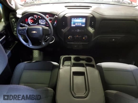 ✅ 2020 Chevrolet Silverado 1500 Custom • VIN: 1GCRYBEFXLZ105167 • Lot: 92197265. Listed on Copart with 20,620 mi. Free auction sales archive from the USA and detailed vehicle history report at DreamBid. Image 8.