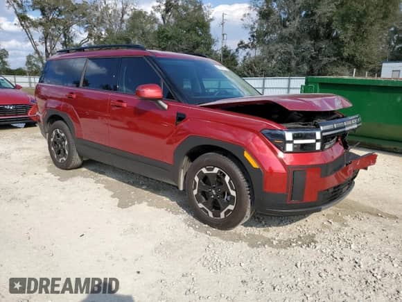 2025 Hyundai Santa Fe SEL с VIN 5NMP24GL2SH074197, выставлен на аукционе Copart как лот 43800715 с пробегом 5 852 миль миль и Списание • Salvage title. История ставок и продаж доступна на DreamBid. Изображение 4.