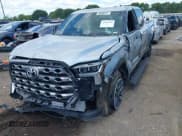 ✅ 2024 Toyota Tundra Platinum • VIN: 5TFNA5DB8RX134285 • Lot: 42209702. Listed on IAAI with 31,014 mi. Free auction sales archive from the USA and detailed vehicle history report at DreamBid. Image 2.