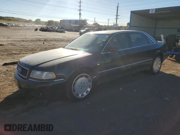 ✅ 2001 Audi A8 • VIN: WAUML54D01N006594 • Lot: 82638895. Wystawiony na Copart z przebiegiem 183 228 mil. Bezpłatny archiwum sprzedaży aukcyjnych z USA i szczegółowy raport historii pojazdu na DreamBid. Zdjęcie 1.