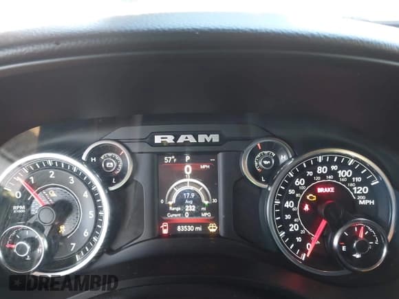 ✅ 2020 Ram 1500 Lone Star • VIN: 1C6RREFT2LN372546 • Lot: 43599688. Wystawiony na IAAI z przebiegiem 83 530 mil. Bezpłatny archiwum sprzedaży aukcyjnych z USA i szczegółowy raport historii pojazdu na DreamBid. Zdjęcie 7.