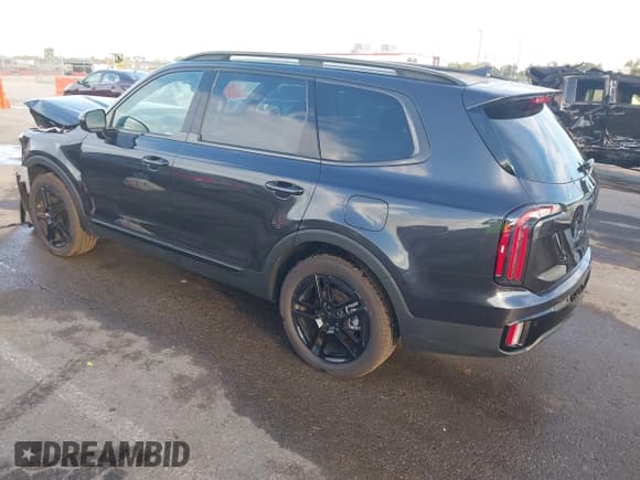 ✅ 2025 Kia Telluride SX-Prestige X-Line • VIN: 5XYP5DGC2SG629750 • Lot: 43464446. Listed on IAAI with 2,911 mi. Free auction sales archive from the USA and detailed vehicle history report at DreamBid. Image 3.