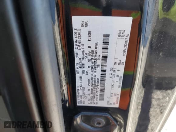 ✅ 2016 Ford F-150 XL • VIN: 1FTEX1C87GFB03898 • Lot: 92681405. Listed on Copart with 151,634 mi. Free auction sales archive from the USA and detailed vehicle history report at DreamBid. Image 13.