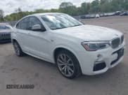 ✅ 2017 BMW X4 M40i • VIN: 5UXXW7C3XH0U26168 • Lot: 42144382. Listed on IAAI with 110,492 mi. Free auction sales archive from the USA and detailed vehicle history report at DreamBid. Image 1.