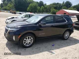 2024 Chevrolet Equinox LT с VIN 3GNAXUEG7RL150515, выставлен на аукционе Copart как лот 62859545 с пробегом 25 891 миль миль и Списание • Salvage title. История ставок и продаж доступна на DreamBid. Изображение 1.