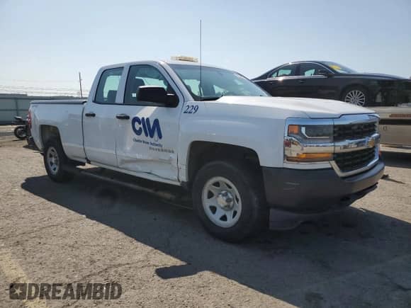2016 Chevrolet Silverado 1500 Work Truck with VIN 1GCVKNEH2GZ392545, listed as a Copart auction lot 61334085 with 109,493 mi miles and Salvage title. Bid and sale history available at DreamBid. Image 4.