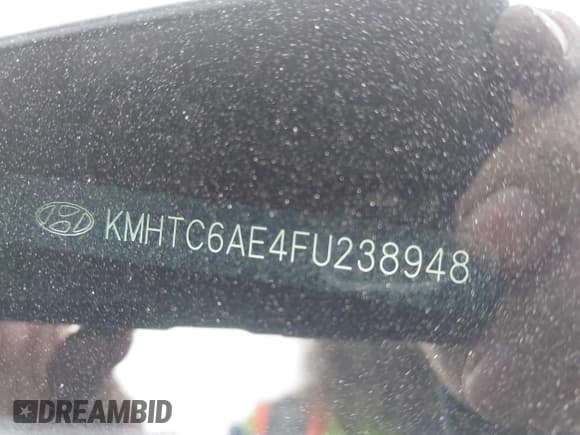 ✅ 2015 Hyundai Veloster Turbo • VIN: KMHTC6AE4FU238948 • Lot: 43525056. Listed on IAAI with 90,835 mi. Free auction sales archive from the USA and detailed vehicle history report at DreamBid. Image 9.