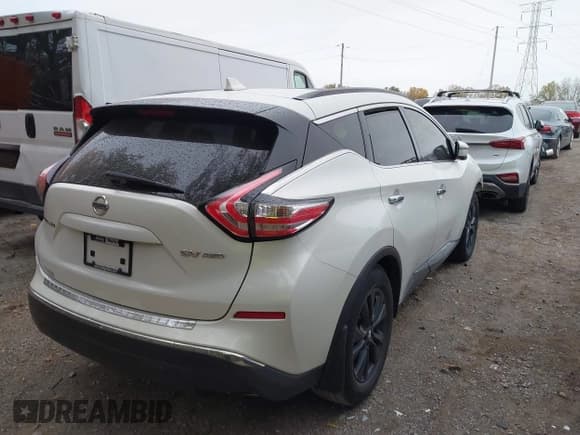 ✅ 2017 Nissan Murano SL • VIN: 5N1AZ2MH7HN170114 • Лот: 43564228. Опубликован ранее на IAAI с пробегом 232 139 миль. Бесплатный доступ к архиву аукционных продаж из США и подробный отчёт об истории автомобиля на DreamBid. Изображение 4.