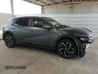 2023 Hyundai Ioniq 5 SEL z VIN KM8KNDAF4PU218784, wystawiony jako Copart lot #62085004 z przebiegiem 6 334 mil mil oraz Nie do naprawy • Non repairable. Historia ofert i sprzedaży dostępna na DreamBid. Obrazek 4.