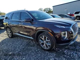 ✅ 2022 Hyundai Palisade SEL • VIN: KM8R44HE1NU452182 • Лот: 81366694. Опубликован ранее на Copart с пробегом 59 206 миль. Бесплатный доступ к архиву аукционных продаж из США и подробный отчёт об истории автомобиля на DreamBid. Изображение 4.