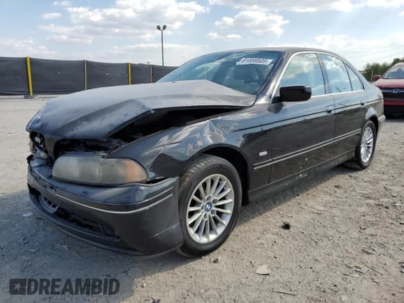 ✅ 2001 BMW 5 Series 540i • VIN: WBADN63471GM72934 • Lot: 81859505. Listed on Copart with Not provided. Free auction sales archive from the USA and detailed vehicle history report at DreamBid. Image 1.