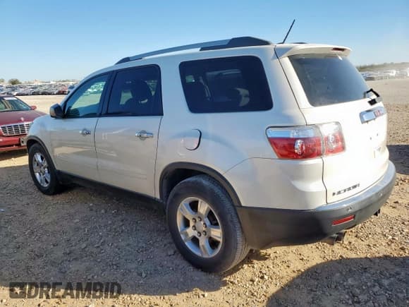 ✅ 2011 GMC Acadia SLE • VIN: 1GKKRPED6BJ218982 • Lot: 92432875. Listed on Copart with Not provided. Free auction sales archive from the USA and detailed vehicle history report at DreamBid. Image 2.