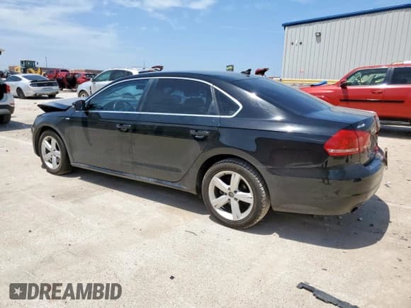 ✅ 2014 Volkswagen Passat Wolfsburg Edition • VIN: 1VWAT7A36EC030197 • Lot: 59638335. Listed on Copart with 236,622 mi. Free auction sales archive from the USA and detailed vehicle history report at DreamBid. Image 2.