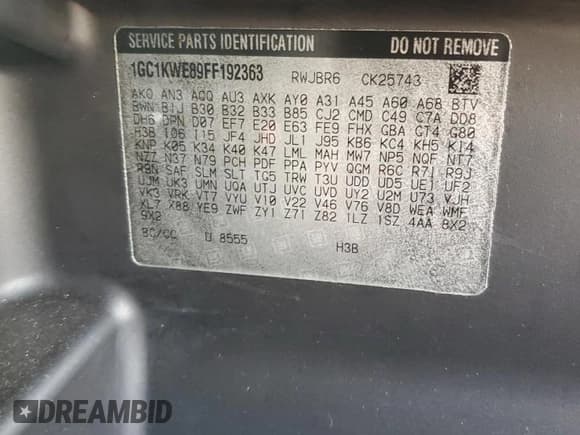 ✅ 2015 Chevrolet Silverado 2500HD LTZ • VIN: 1GC1KWE89FF192363 • Lot: 84362815. Wystawiony na Copart z przebiegiem 176 097 mil. Bezpłatny archiwum sprzedaży aukcyjnych z USA i szczegółowy raport historii pojazdu na DreamBid. Zdjęcie 12.