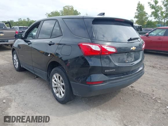 ✅ 2020 Chevrolet Equinox LS • VIN: 2GNAXSEV2L6257518 • Lot: 43151684. Listed on IAAI with 145,700 mi. Free auction sales archive from the USA and detailed vehicle history report at DreamBid. Image 3.