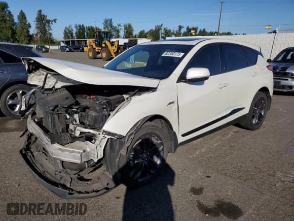 ✅ 2019 Acura RDX w/A-Spec Pkg • VIN: 5J8TC2H63KL010534 • Lot: 82350175. Listed on Copart with 91,339 mi. Free auction sales archive from the USA and detailed vehicle history report at DreamBid. Image 1.