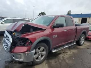 2018 Ram 1500 SLT with VIN 1C6RR7GG5JS349094, listed as a Copart auction lot 81752934 with 95,219 mi miles and Clean title. Bid and sale history available at DreamBid. Image 1.