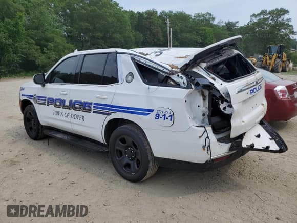 ✅ 2023 Chevrolet Tahoe Commercial • VIN: 1GNSKLEDXPR281527 • Lot: 60215885. Listed on Copart with 32,448 mi. Free auction sales archive from the USA and detailed vehicle history report at DreamBid. Image 2.
