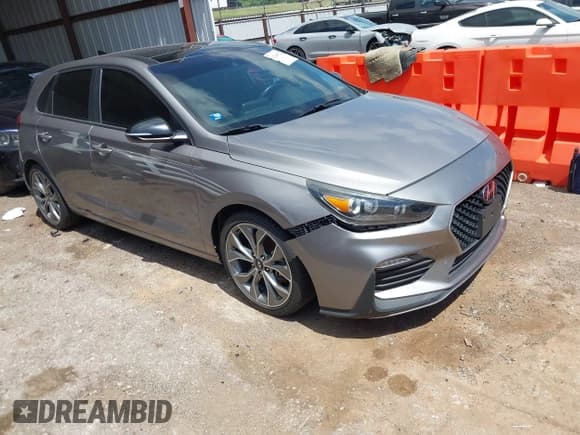 ✅ 2020 Hyundai Elantra N Line • VIN: KMHH55LC3LU133478 • Lot: 42366522. Listed on IAAI with 82,320 mi. Free auction sales archive from the USA and detailed vehicle history report at DreamBid. Image 1.